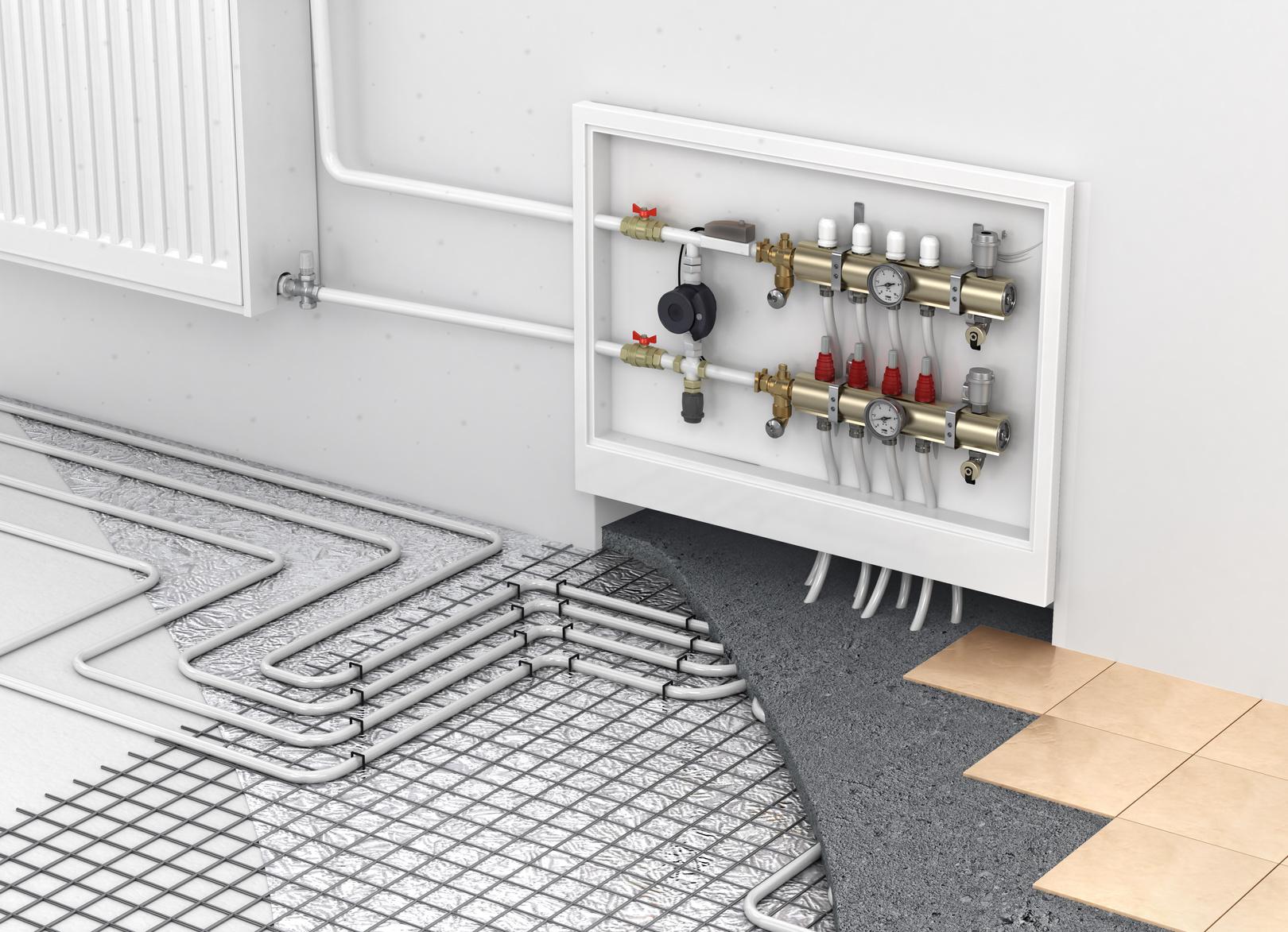  pose de chauffage électrique Château-Landon